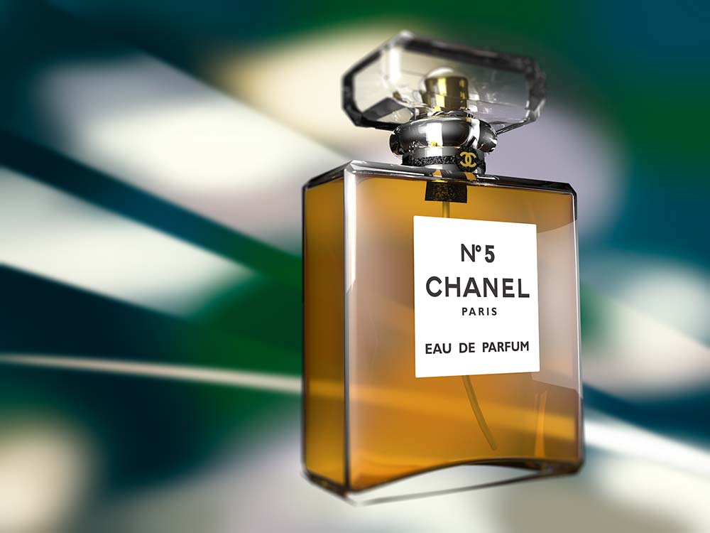 Chanel No.5 Bottle « Graphic Design, Photorealistic CGI, Information ...